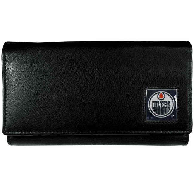 Edmonton Oilers¬Æ Leather Women's Wallet