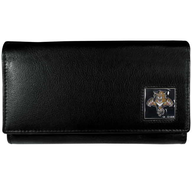 Florida Panthers¬Æ Leather Women's Wallet