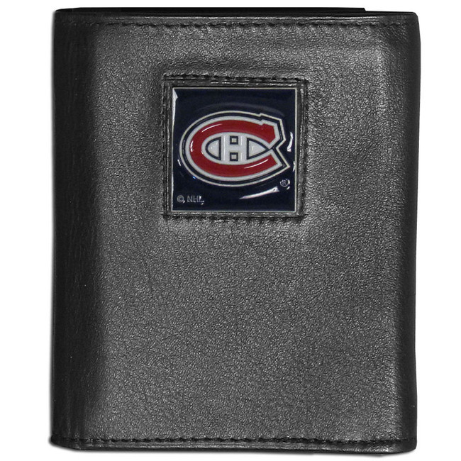 Montreal Canadiens¬Æ Leather Tri-fold Wallet