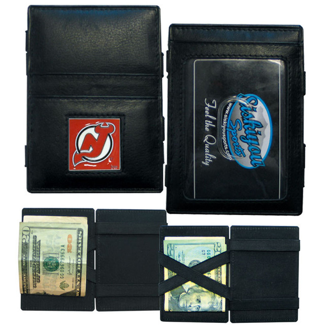 New Jersey Devils¬Æ Leather Jacob's Ladder Wallet