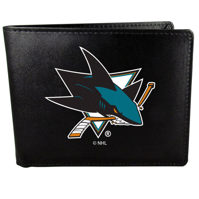 San Jose Sharks¬Æ Bi-fold Wallet Large Logo