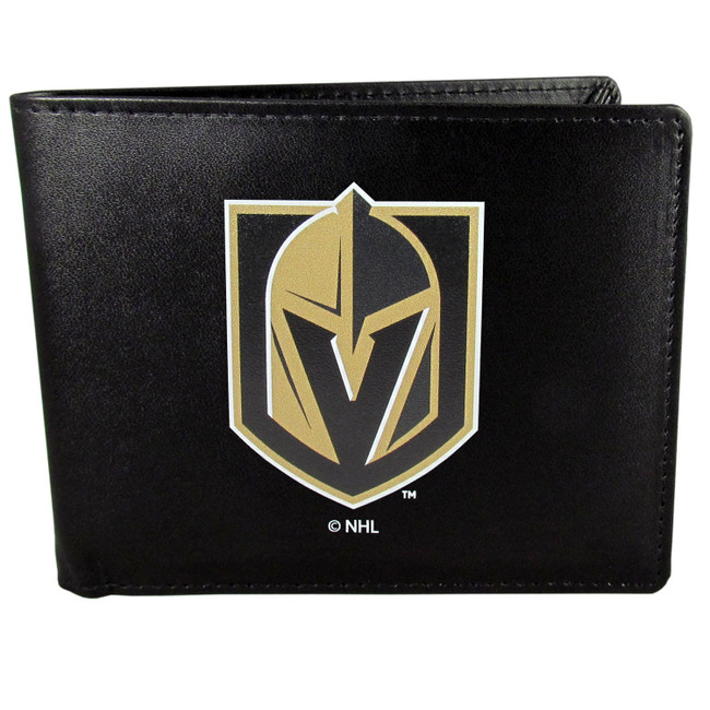 Vegas Golden Knights¬Æ Leather Bi-fold Wallet, Large Logo