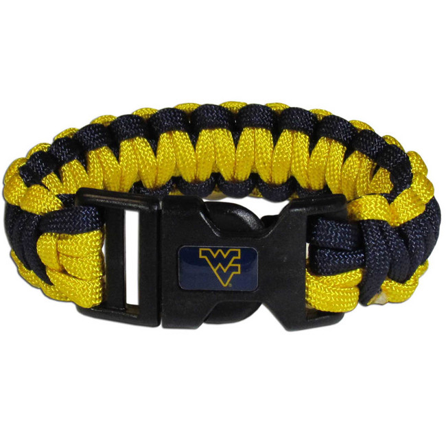 W. Virginia Mountaineers Survivor Bracelet