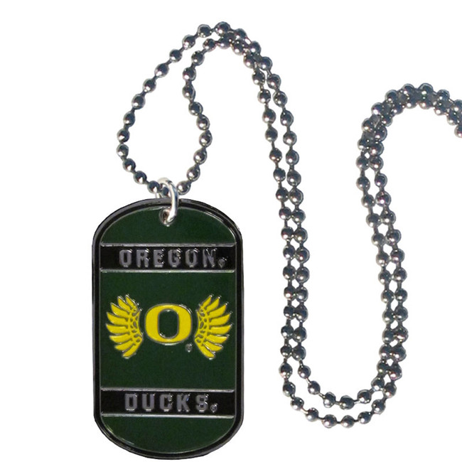 Oregon Ducks Tag Necklace