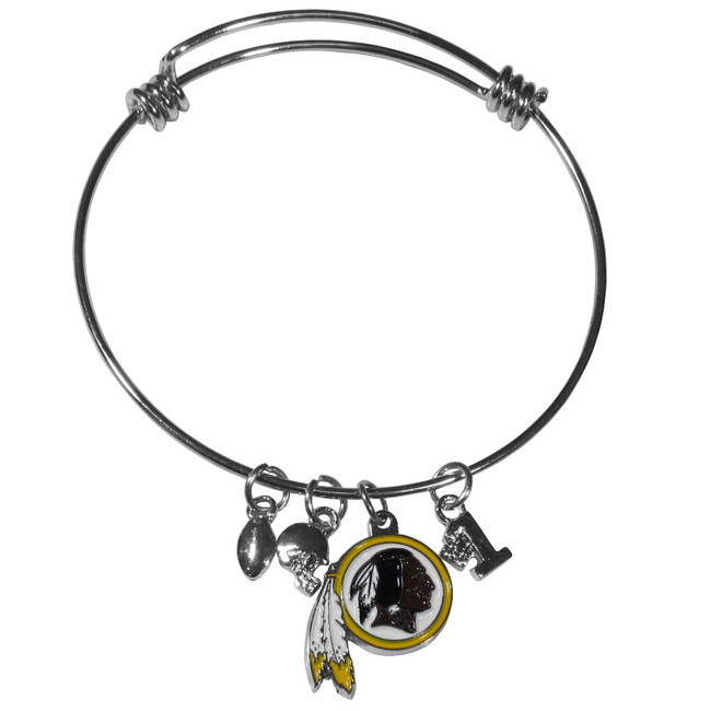 Washington Commanders Charm Bangle Bracelet