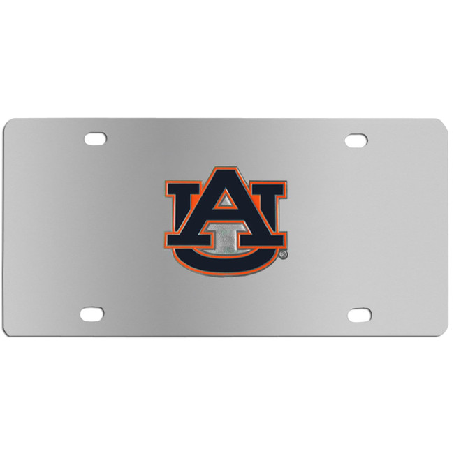 Auburn Tigers Steel License Plate
