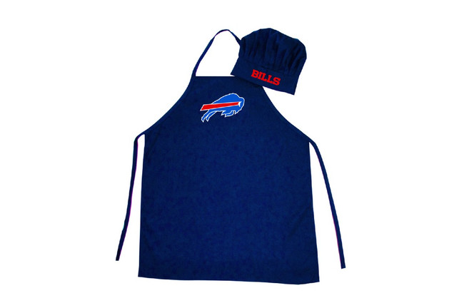 Buffalo Bills Apron and Chef Hat Set