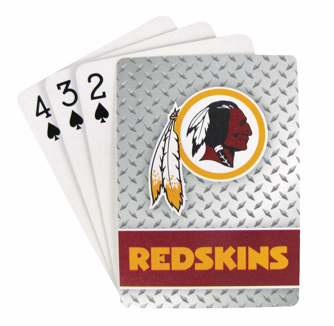 Washington Commanders Playing Cards - Diamond Plate