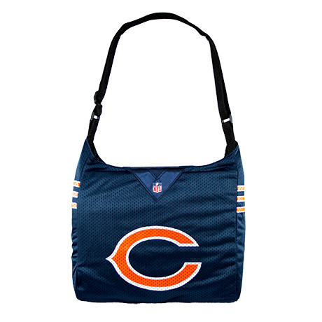 Chicago Bears Team Jersey Tote Bag NFL Fan Tote Travel Game Day Bag
