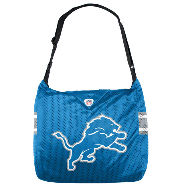Detroit Lions Team Jersey Tote Bag NFL Fan Tote Travel Game Day Bag