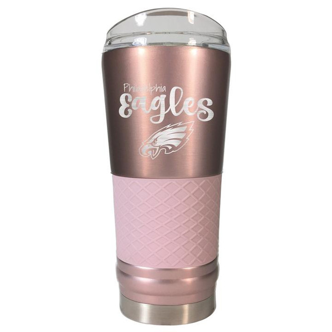 Philadelphia Eagles 24 Oz. Rose Gold Draft Tumbler
