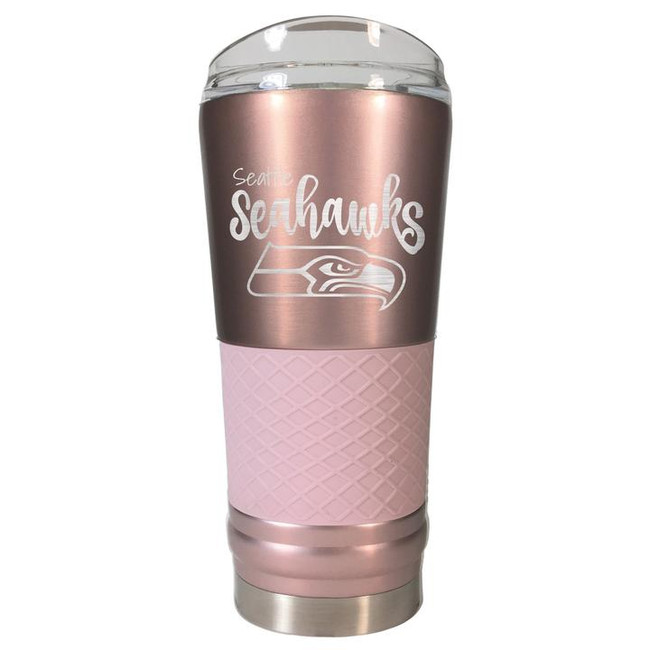 Seattle Seahawks 24 Oz. Rose Gold Draft Tumbler