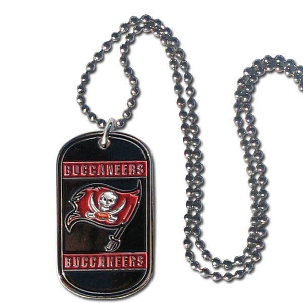 Tampa Bay Buccaneers Tag Necklace