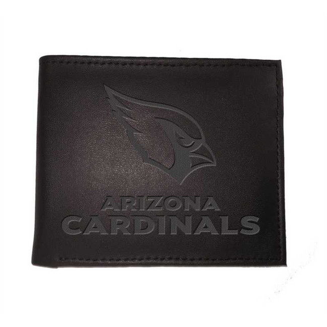 Arizona Cardinals Leather Blackout Bi-fold Wallet