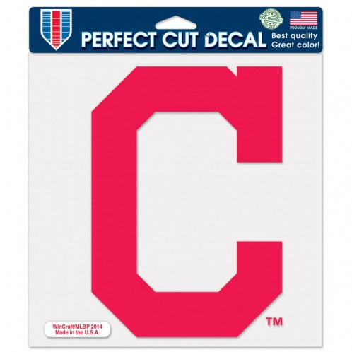 Cleveland Guardians Decal 8x8 Die Cut Color