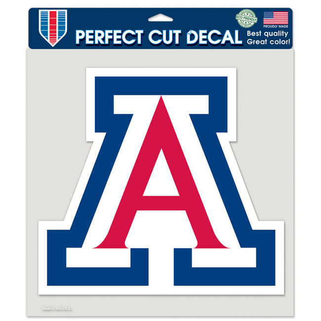 Arizona Wildcats Tide Decal 8x8 Perfect Cut Color