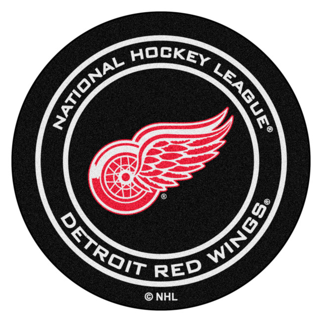 NHL - Detroit Red Wings Puck Mat 27" diameter