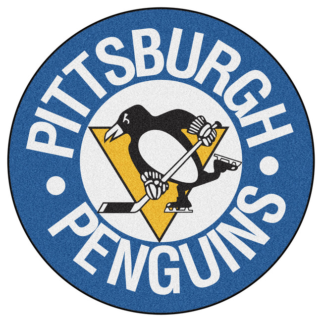 NHL - Pittsburgh Penguins Puck Mat 27" diameter