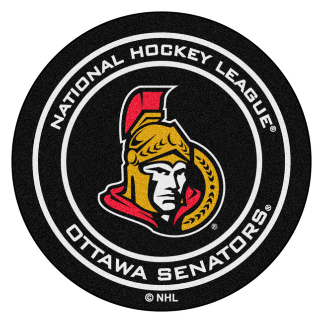 NHL - Ottawa Senators Puck Mat 27" diameter