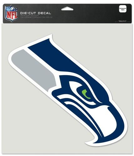 Seattle Seahawks Decal 12x12 Die Cut Color