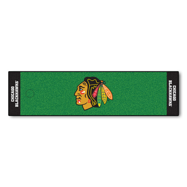 NHL - Chicago Blackhawks Putting Green Mat 18"x72"