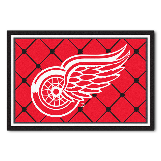 NHL - Detroit Red Wings 5x8 Rug 59.5"x88"