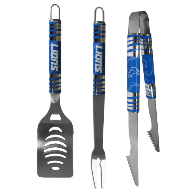 Detroit Lions 3 pc Tailgater BBQ Set