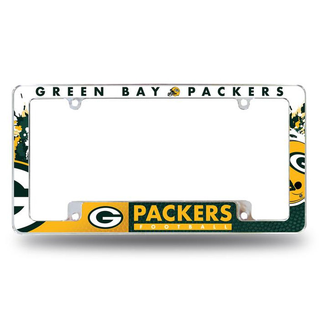 Green Bay Packers All Over Chrome Frame