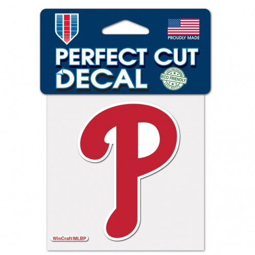 Philadelphia Phillies Decal 4x4 Perfect Cut Color