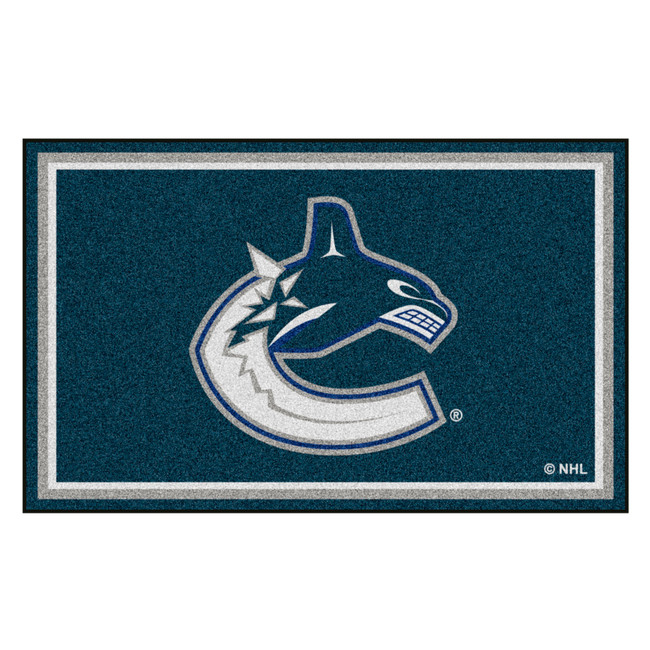 NHL - Vancouver Canucks 4x6 Rug 44"x71"