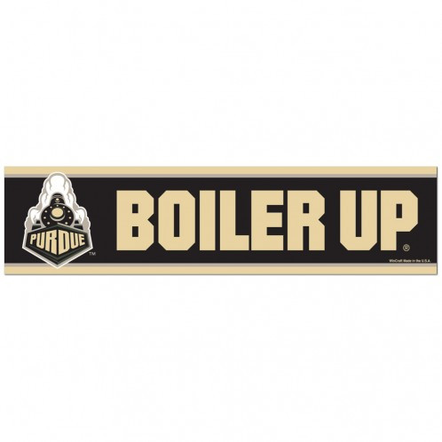 Purdue Boilermakers Decal 3x12 Bumper Strip Style