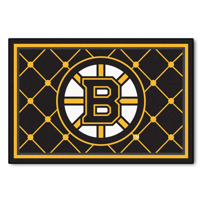 NHL - Boston Bruins 5x8 Rug 59.5"x88"