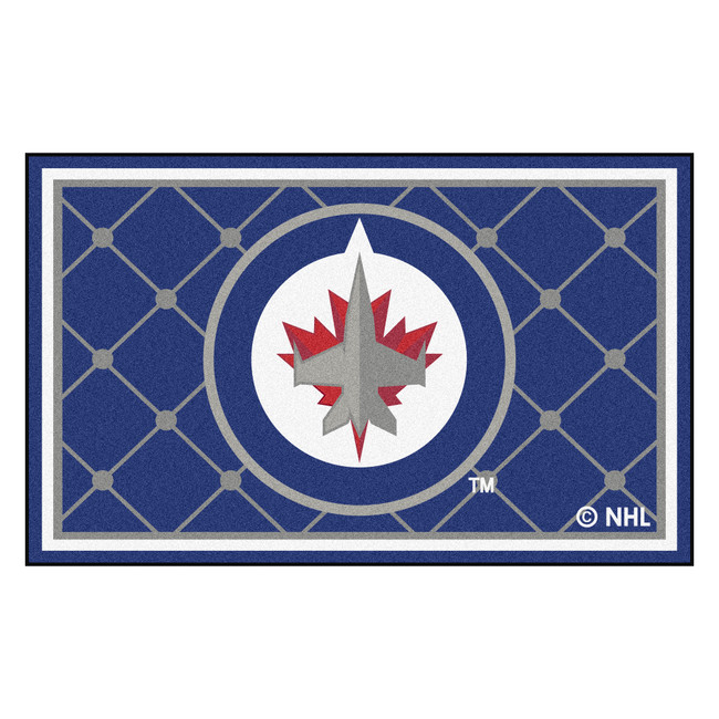 NHL - Winnipeg Jets 4x6 Rug 44"x71"