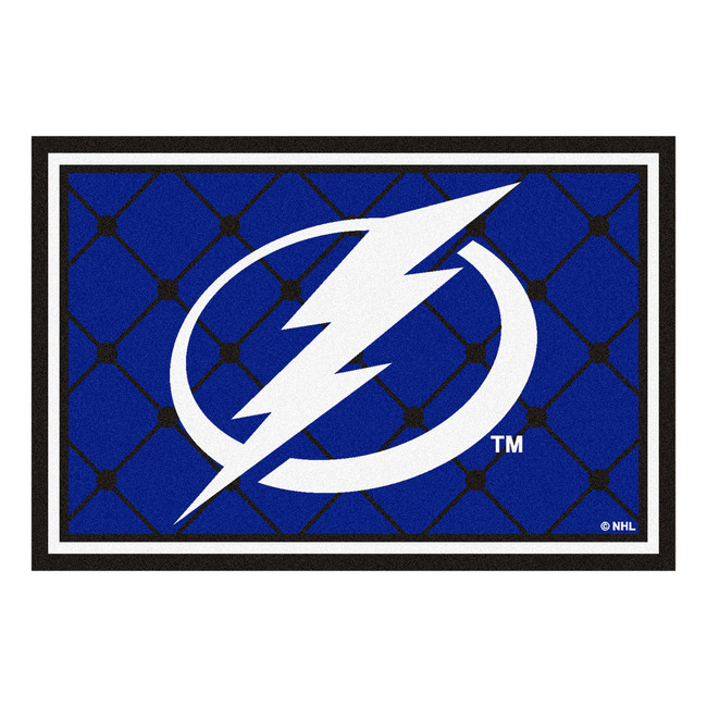 NHL - Tampa Bay Lightning 5x8 Rug 59.5"x88"