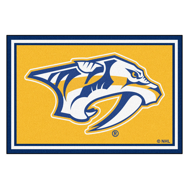 NHL - Nashville Predators 5x8 Rug 59.5"x88"