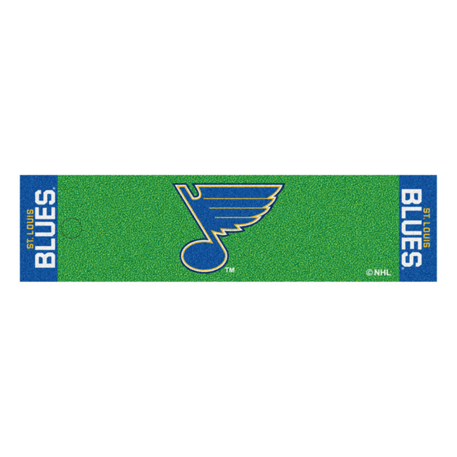NHL - St. Louis Blues Putting Green Mat 18"x72"