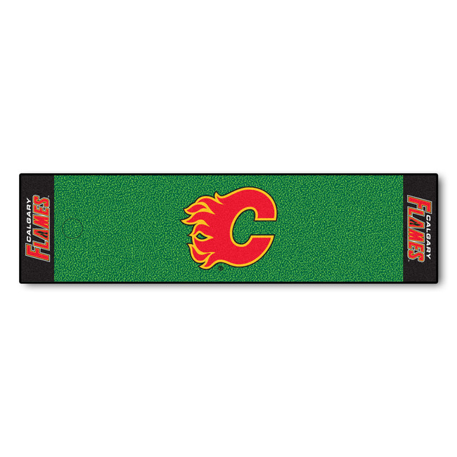 NHL - Calgary Flames Putting Green Mat 18"x72"