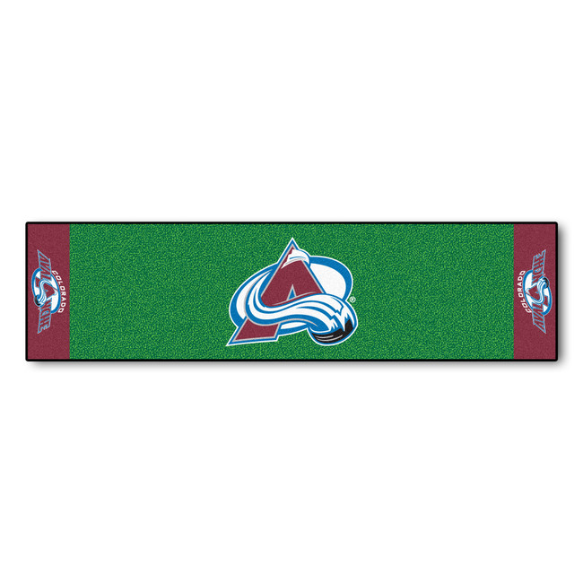 NHL - Colorado Avalanche Putting Green Mat 18"x72"