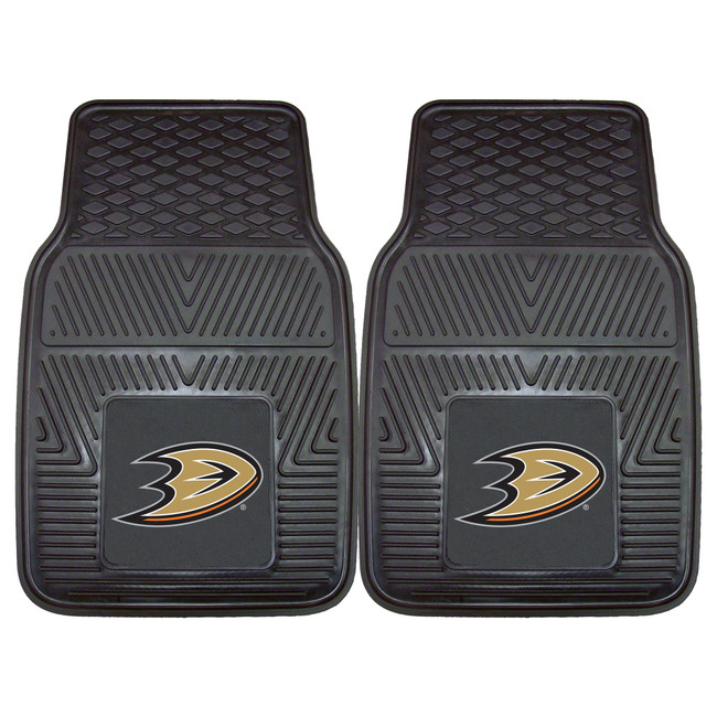 NHL - Anaheim Ducks 2-pc Vinyl Car Mat Set 17"x27"
