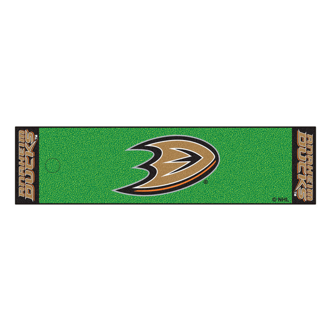 NHL - Anaheim Ducks Putting Green Mat 18"x72"