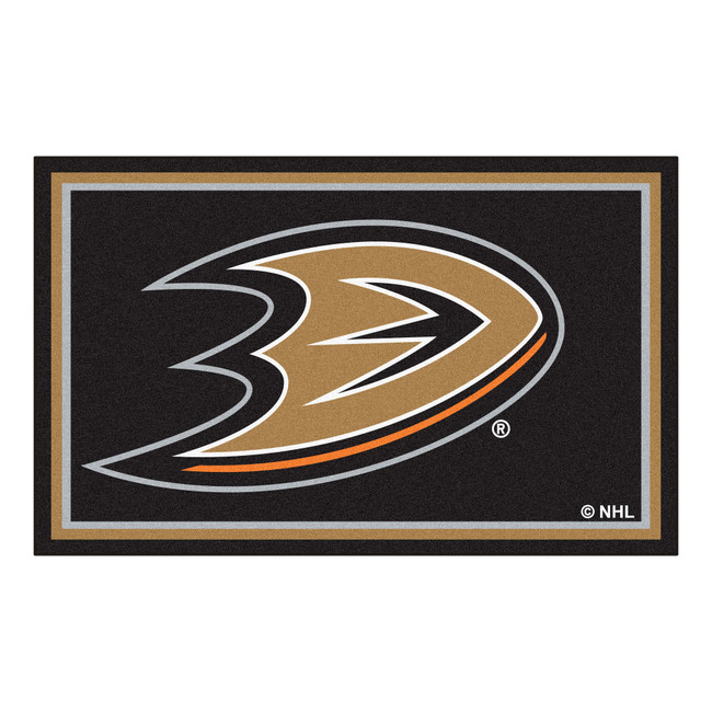 NHL - Anaheim Ducks 4x6 Rug 44"x71"
