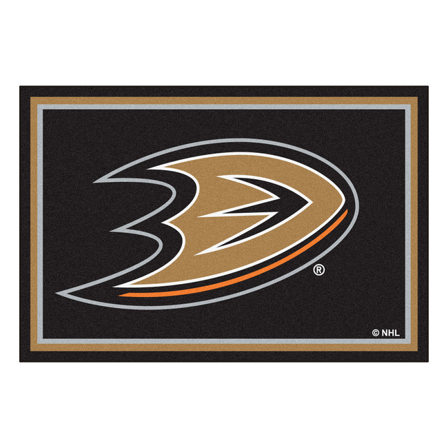NHL - Anaheim Ducks 5x8 Rug 59.5"x88"
