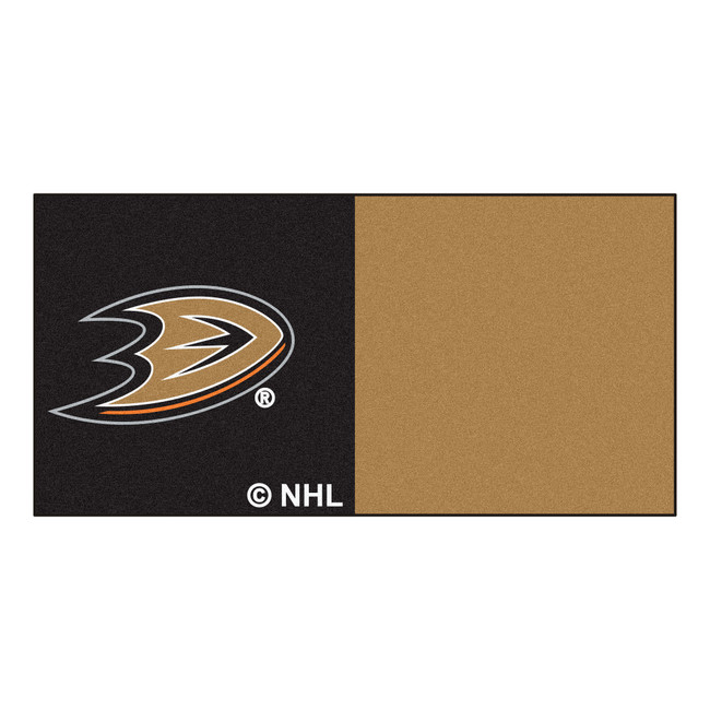 NHL - Anaheim Ducks Team Carpet Tiles 18"x18" tiles