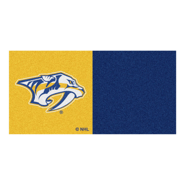 NHL - Nashville Predators Team Carpet Tiles 18"x18" tiles