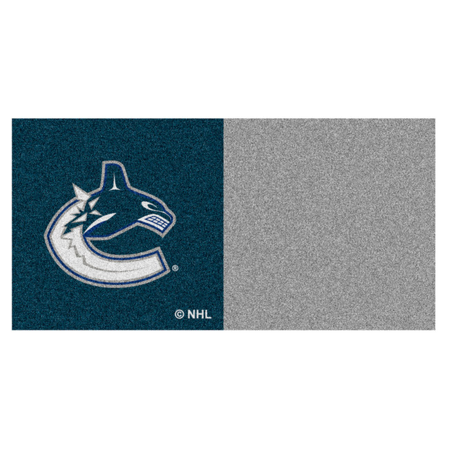 NHL - Vancouver Canucks Team Carpet Tiles 18"x18" tiles
