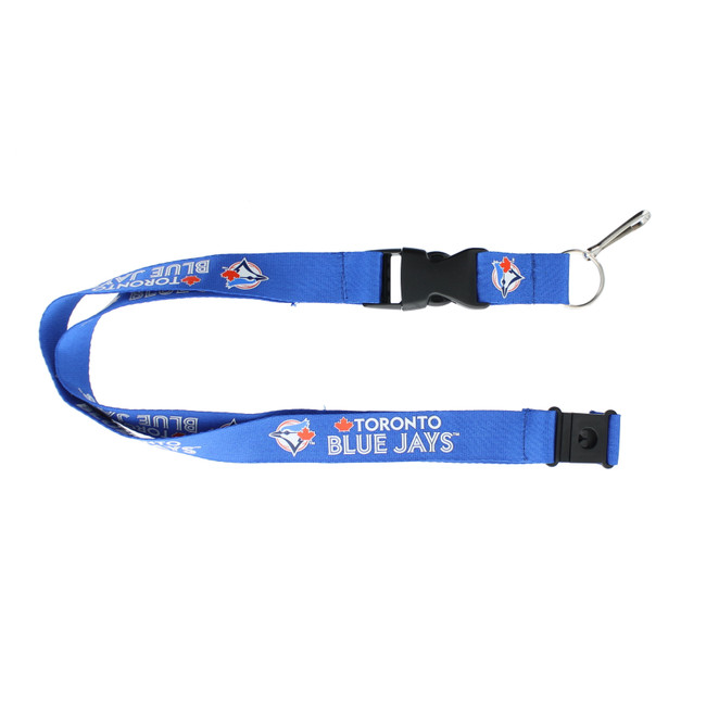 Toronto Blue Jays Lanyard Keychain ID Holder MLB Fan Accessory Blue