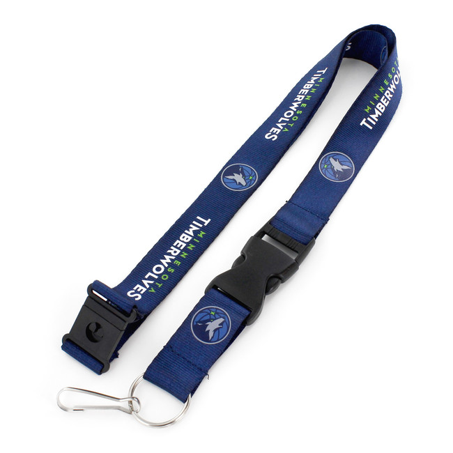 Minnesota Timberwolves Lanyard Keychain ID Holder NBA Fan Accessory Blue