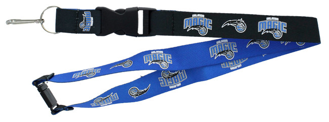 Orlando Magic Lanyard Keychain ID Holder NBA Fan Accessory Reversible