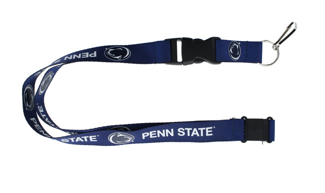 Penn State Nittany Lions Lanyard Keychain ID Holder NCAA Fan Accessory Blue