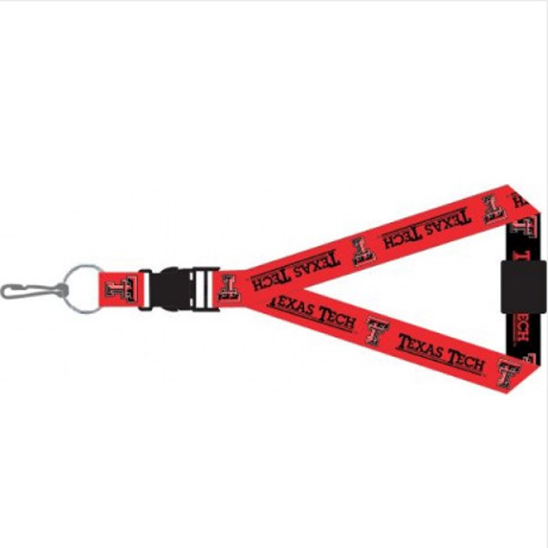 Texas Tech Red Raiders Lanyard Keychain ID Holder NCAA Fan Accessory - Reversible